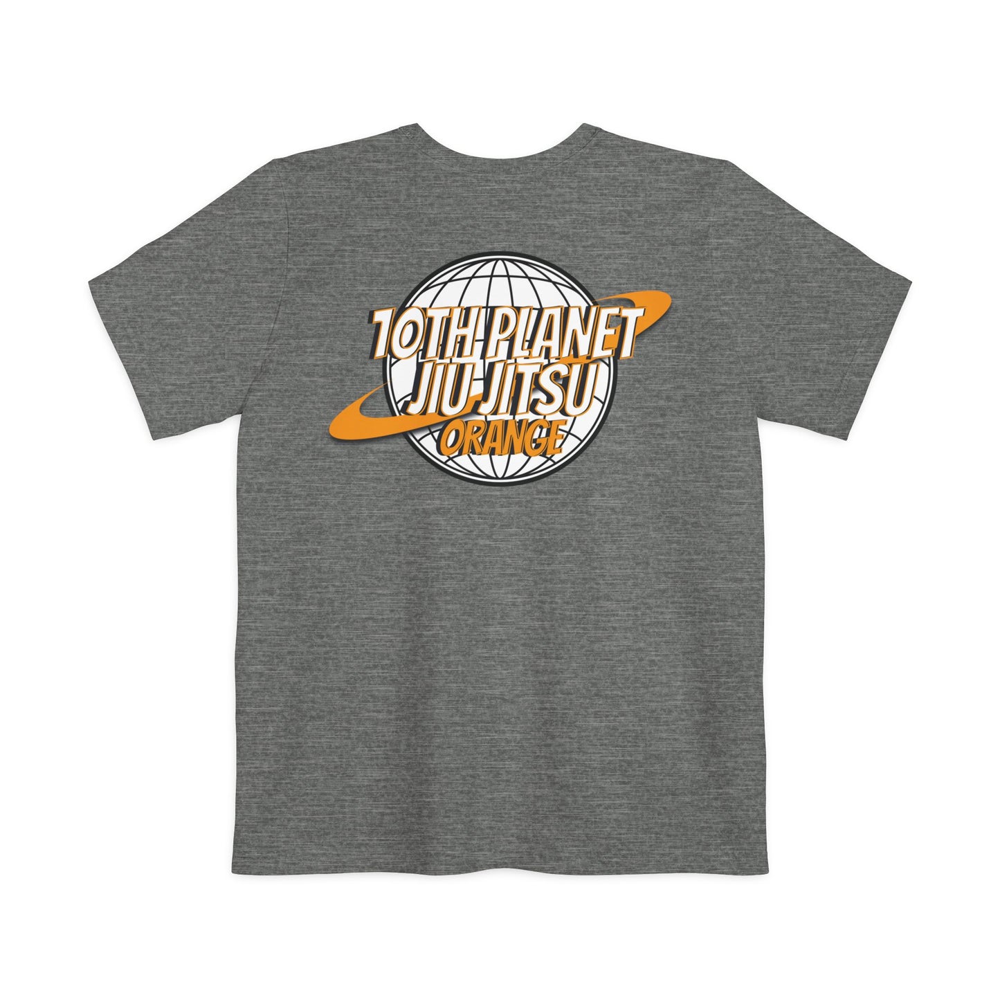 10p Orange toon Unisex Pocket T-shirt