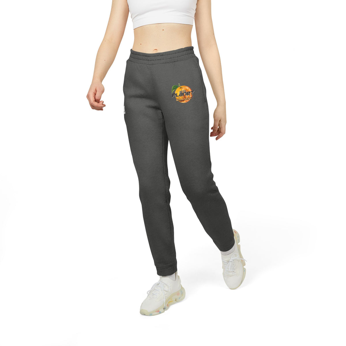 10P Orange adidas Fleece Joggers