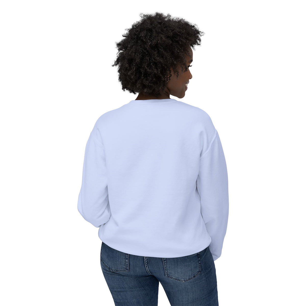 10p Orange College Lightweight Crewneck Sweatshirt