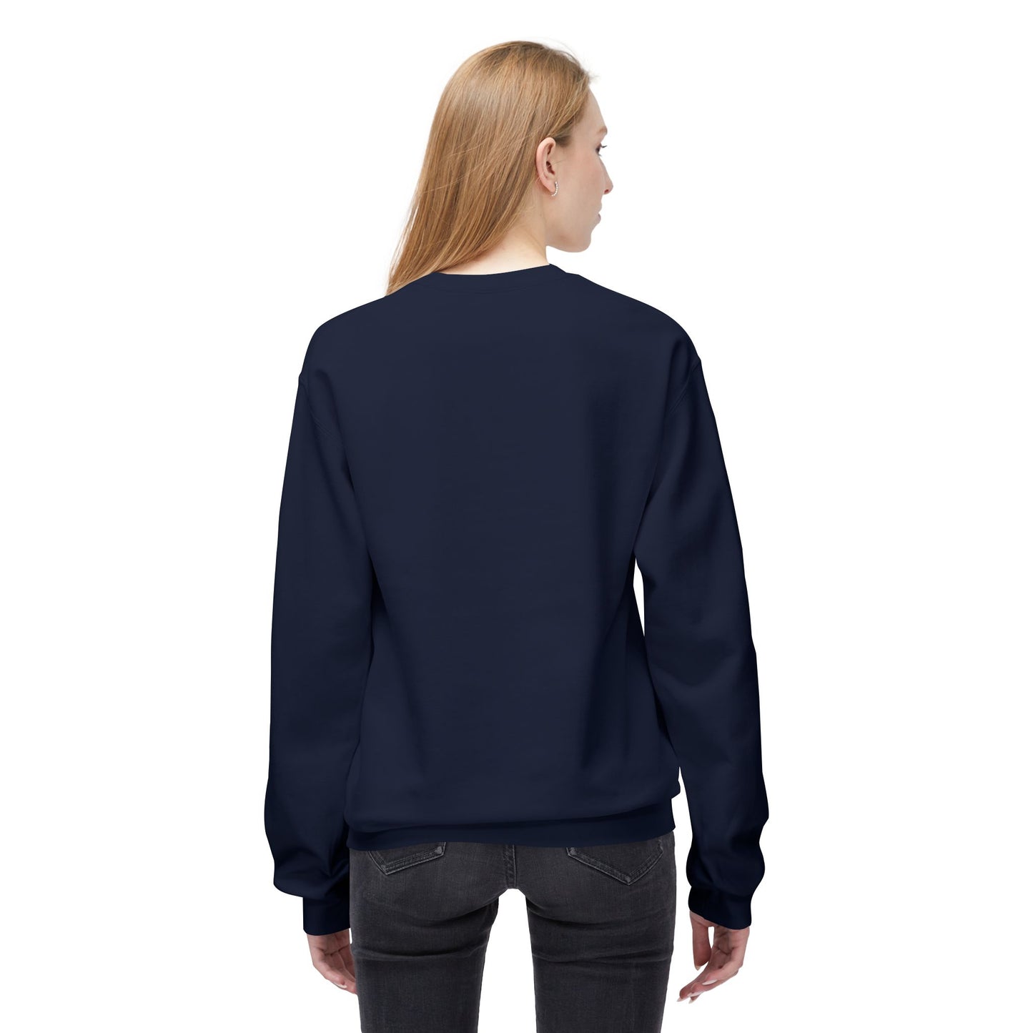 10p Fullerton College Blue font Crewneck Sweatshirt