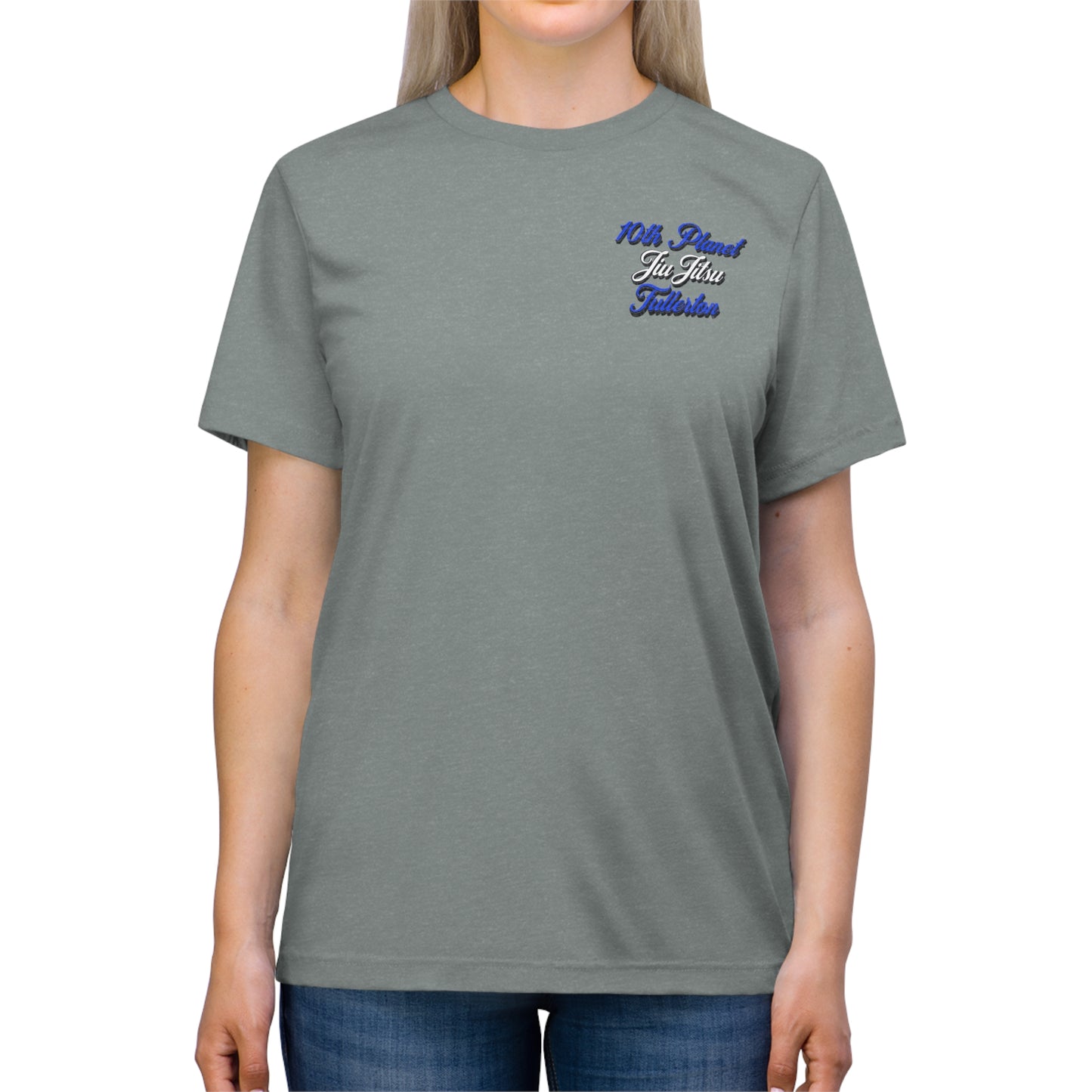 10P FULLERTON BLUE CIRCLE Unisex Triblend Tee