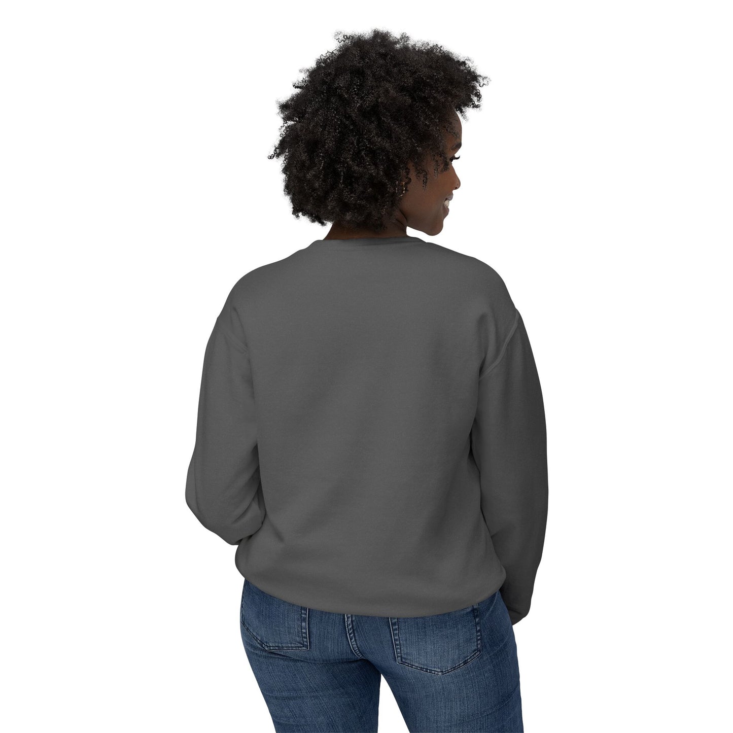 10p Orange College Lightweight Crewneck Sweatshirt