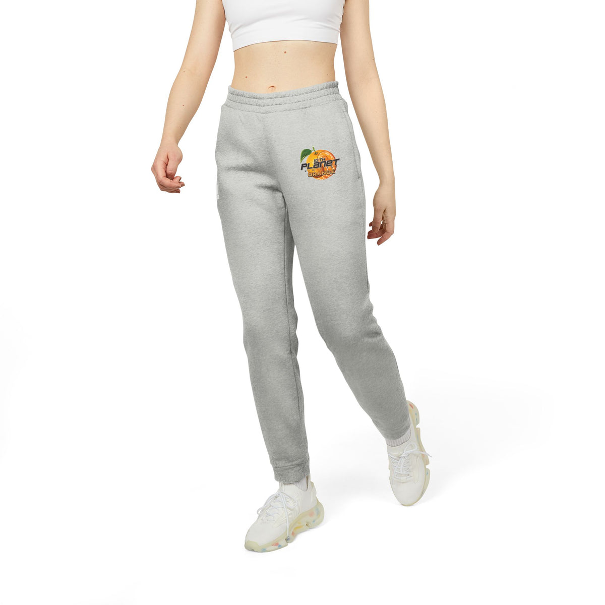 10P Orange adidas Fleece Joggers