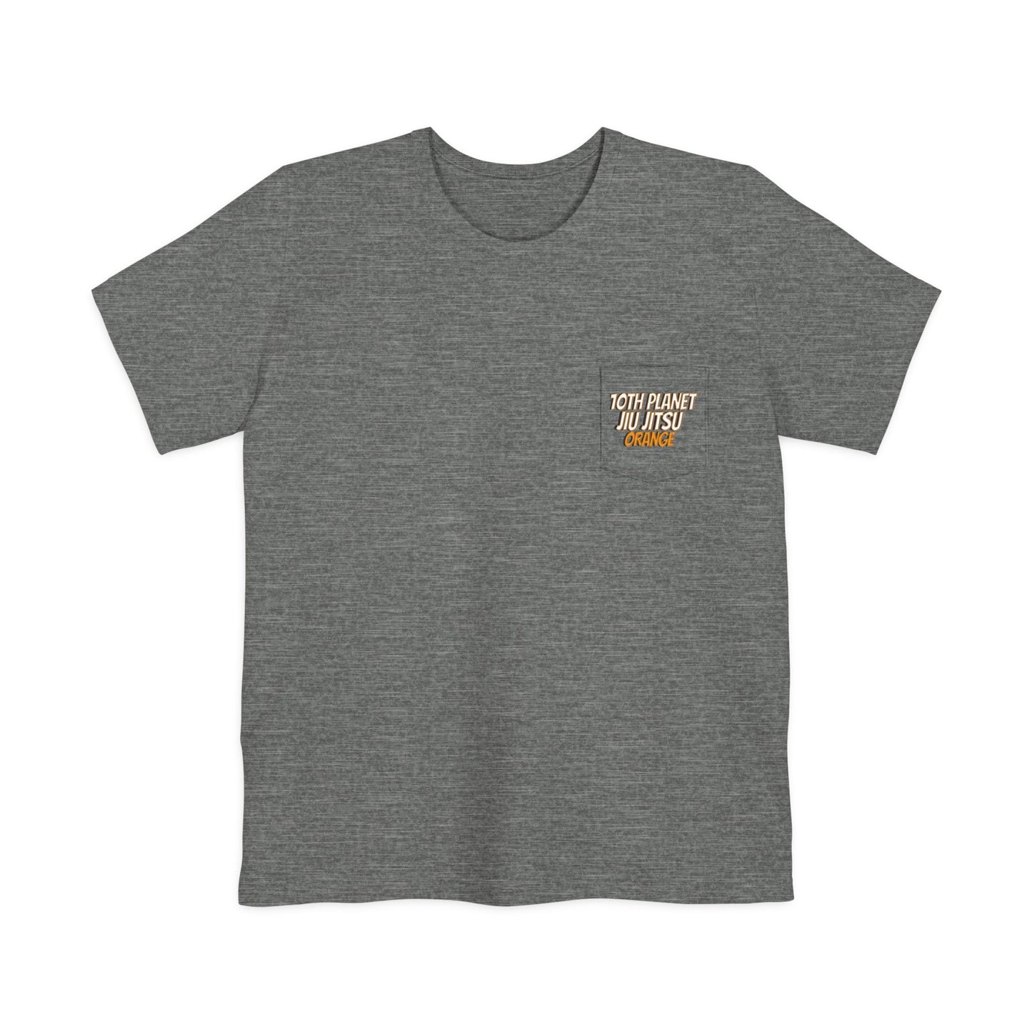 10p Orange toon Unisex Pocket T-shirt