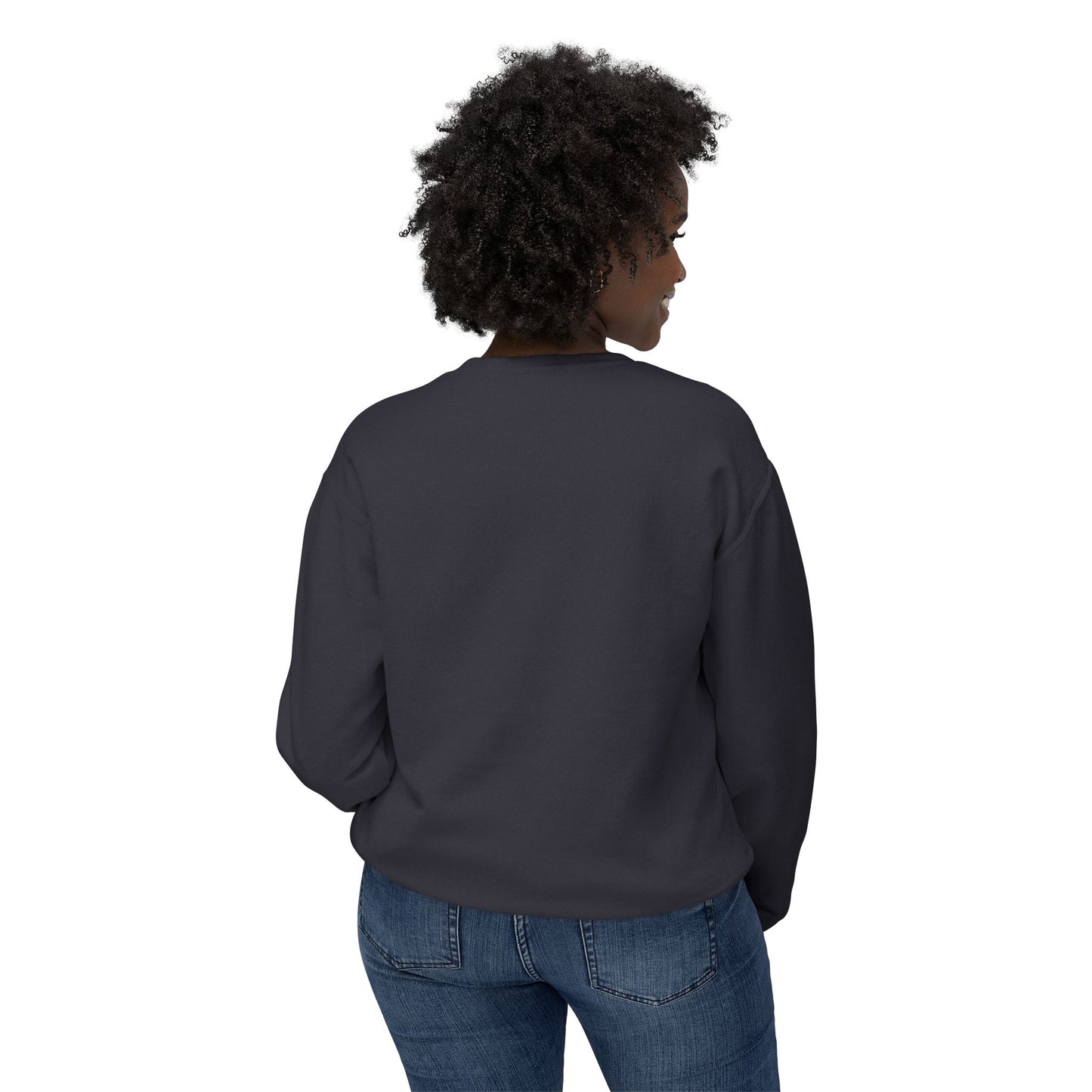 10p Orange College Lightweight Crewneck Sweatshirt