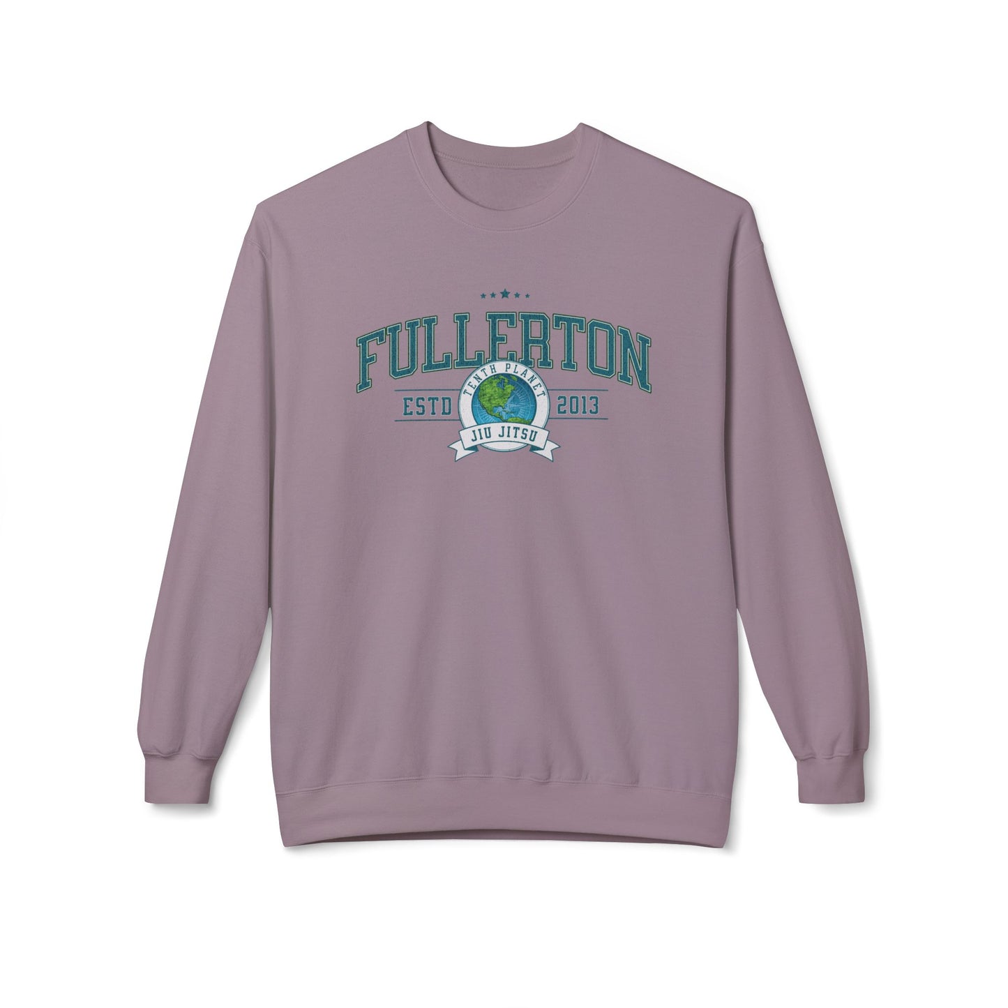 10p Fullerton College Blue font Crewneck Sweatshirt
