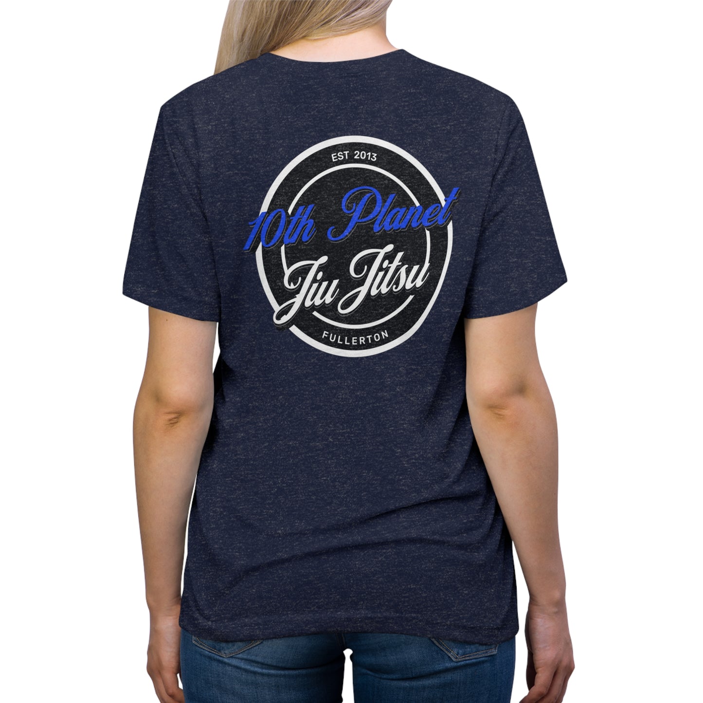 10P FULLERTON BLUE CIRCLE Unisex Triblend Tee