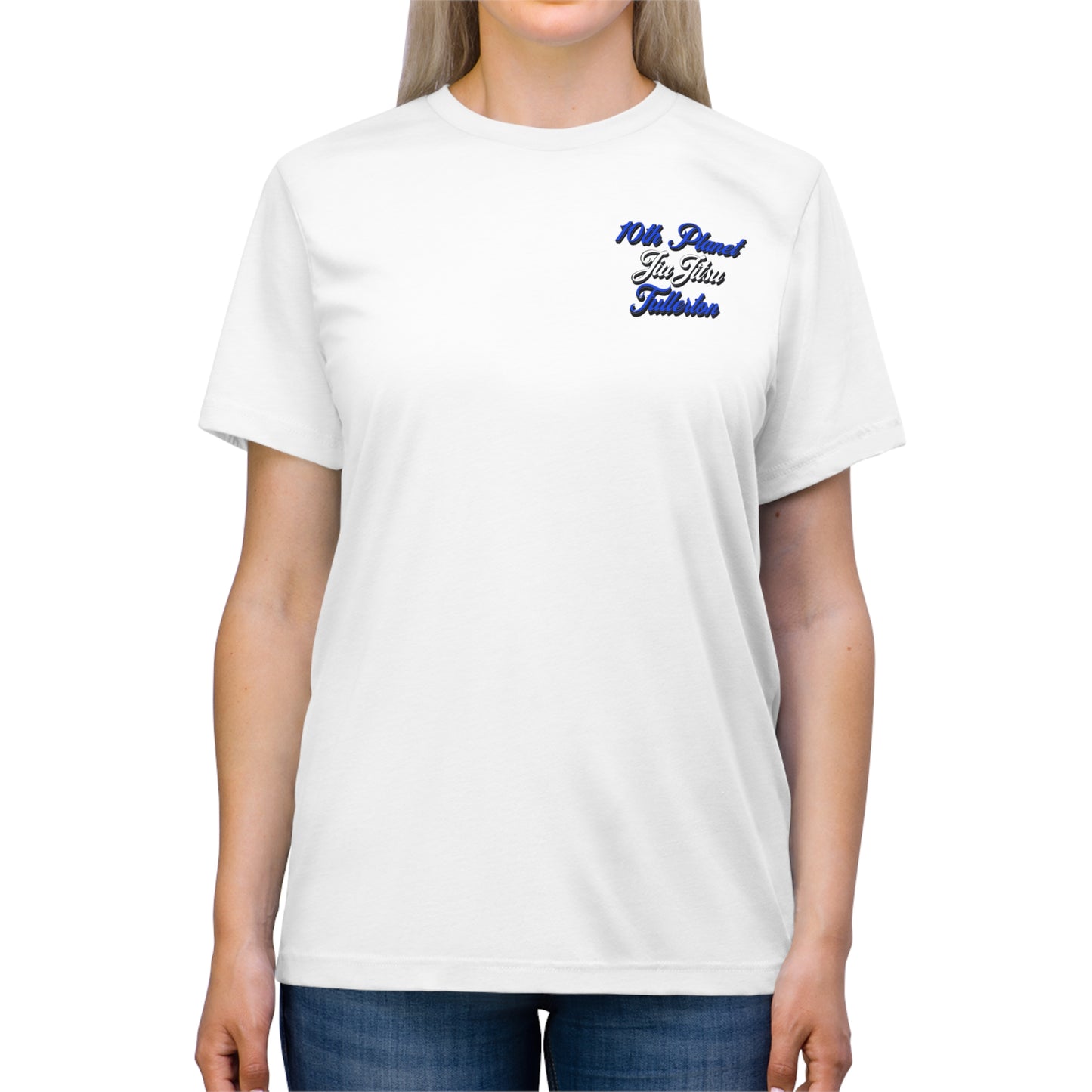 10P FULLERTON BLUE CIRCLE Unisex Triblend Tee