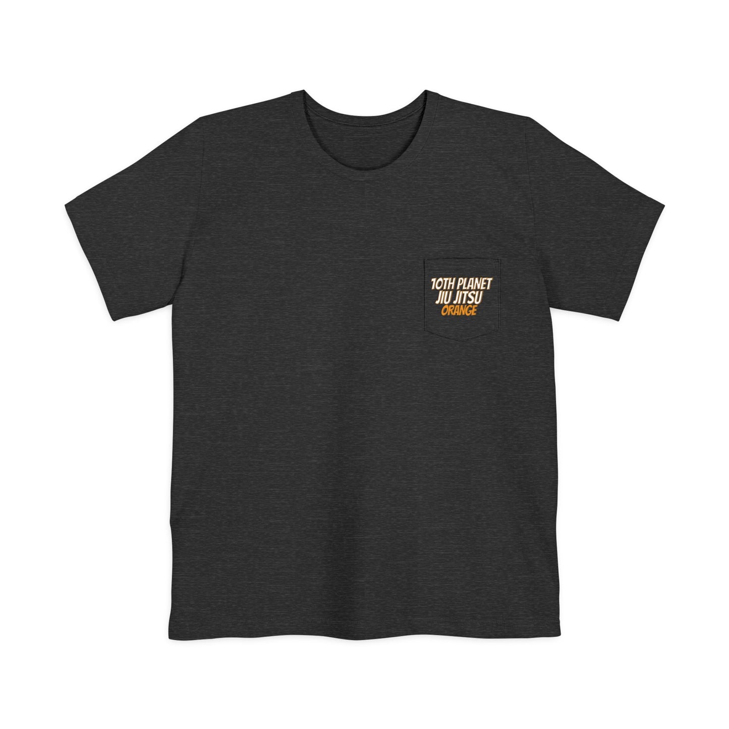 10p Orange toon Unisex Pocket T-shirt