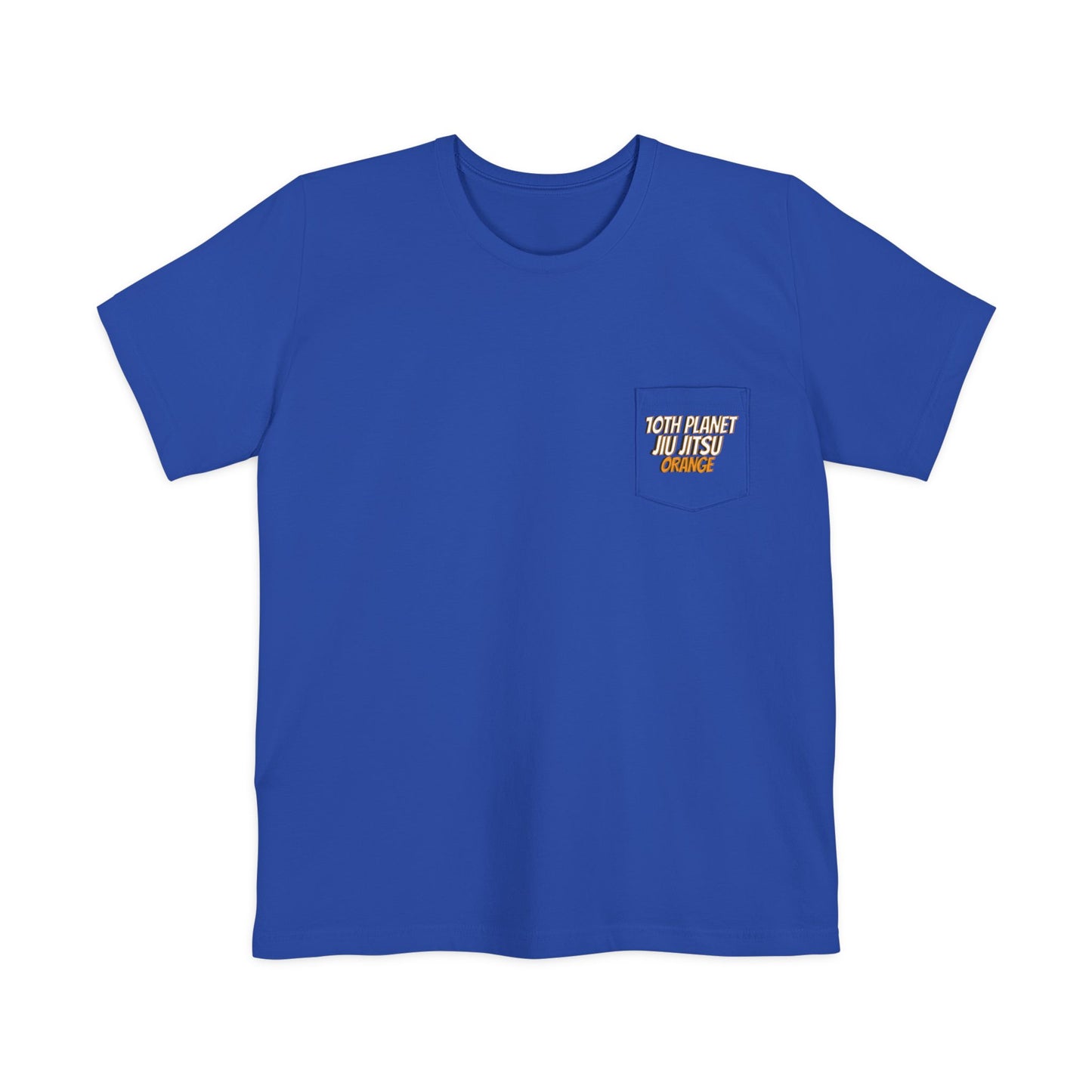10p Orange toon Unisex Pocket T-shirt