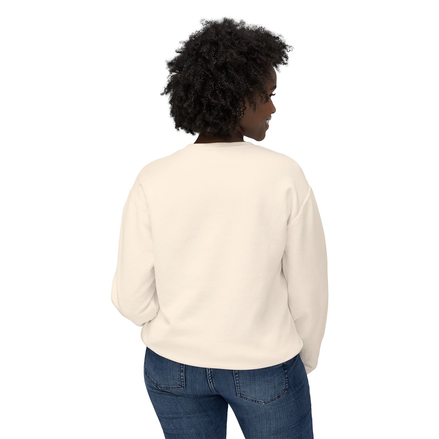 10p Orange College Lightweight Crewneck Sweatshirt