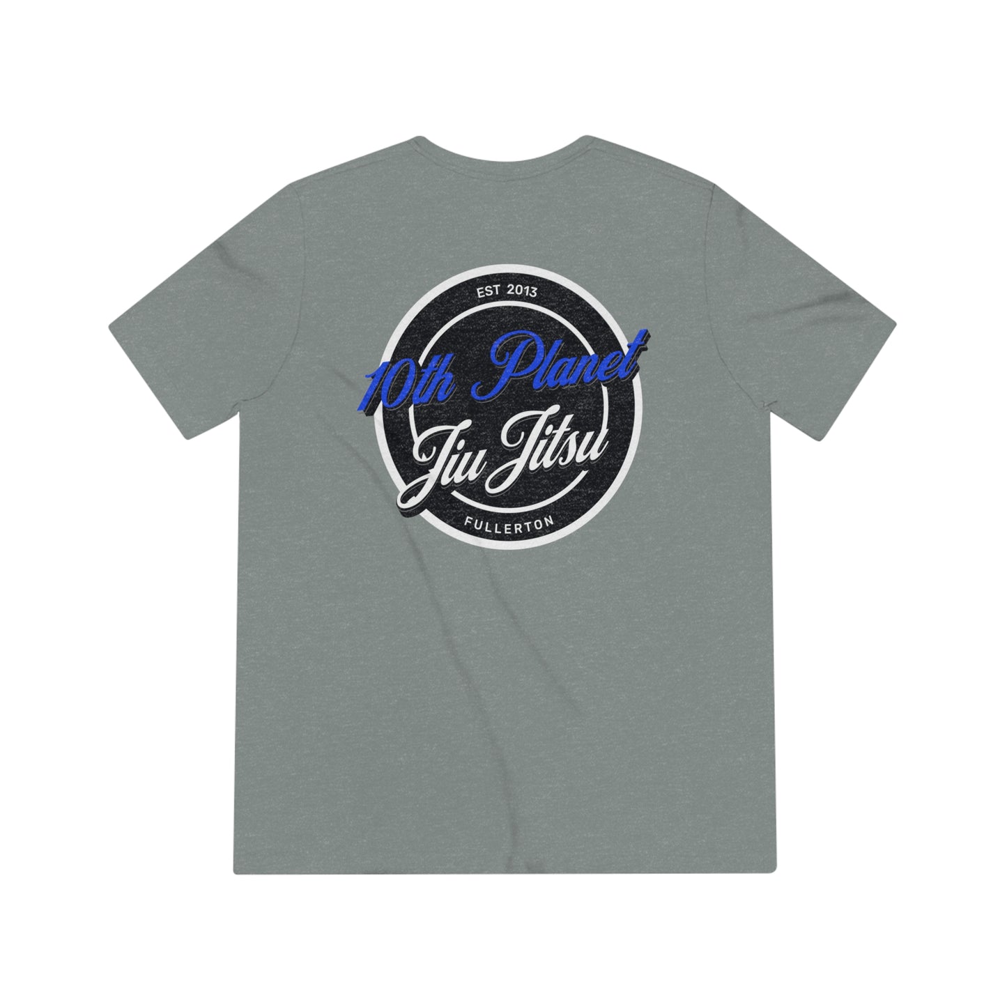 10P FULLERTON BLUE CIRCLE Unisex Triblend Tee
