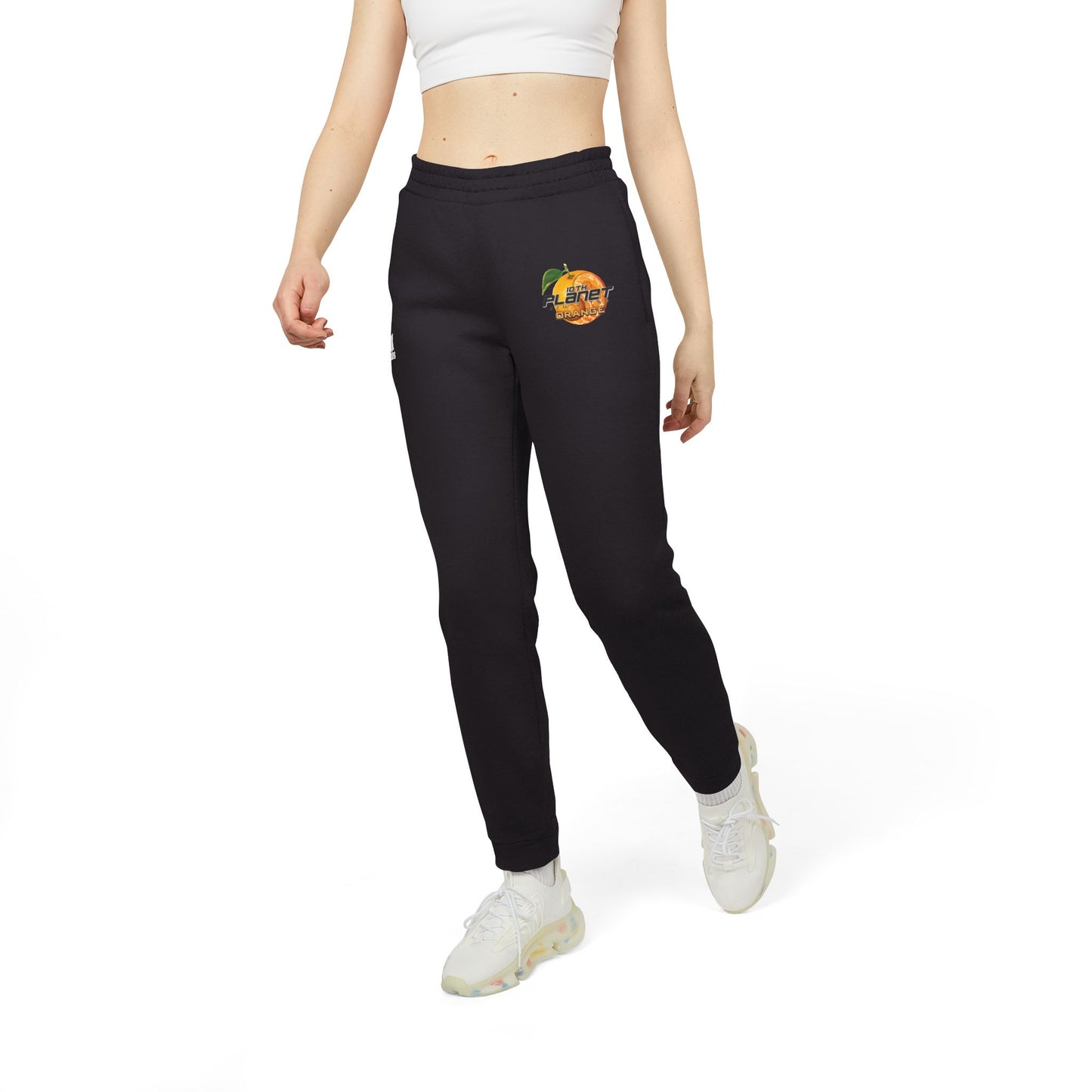 10P Orange adidas Fleece Joggers