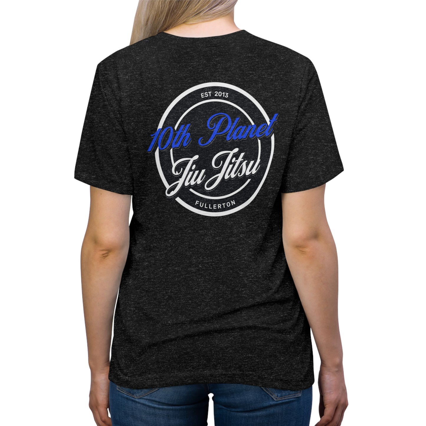 10P FULLERTON BLUE CIRCLE Unisex Triblend Tee