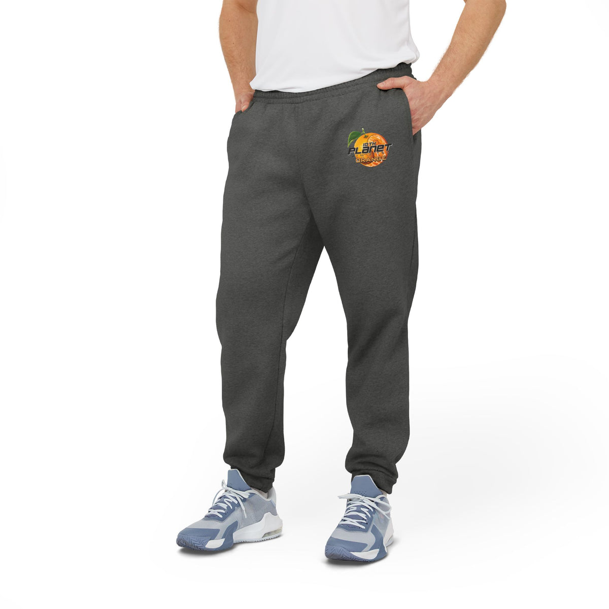 10P Orange adidas Fleece Joggers