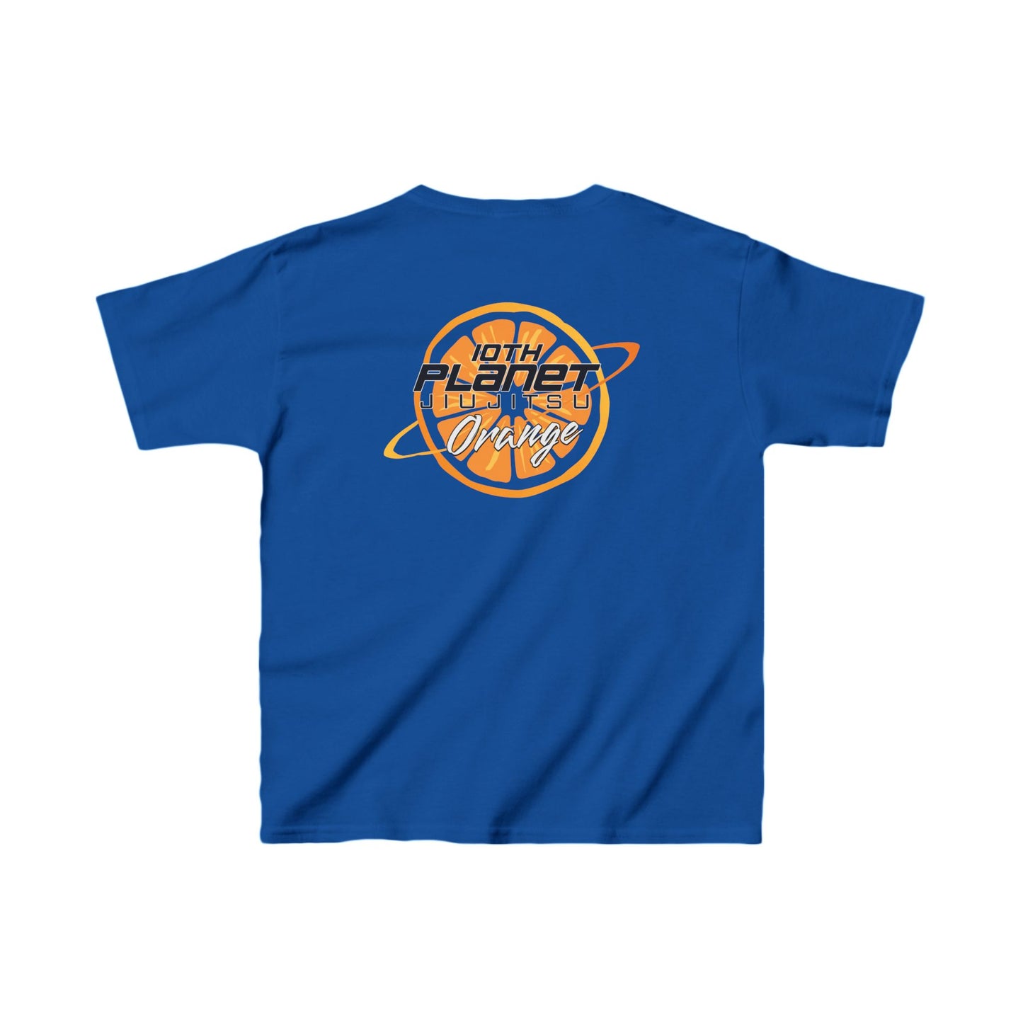 Kids 10P Orange Moon Cotton Tee