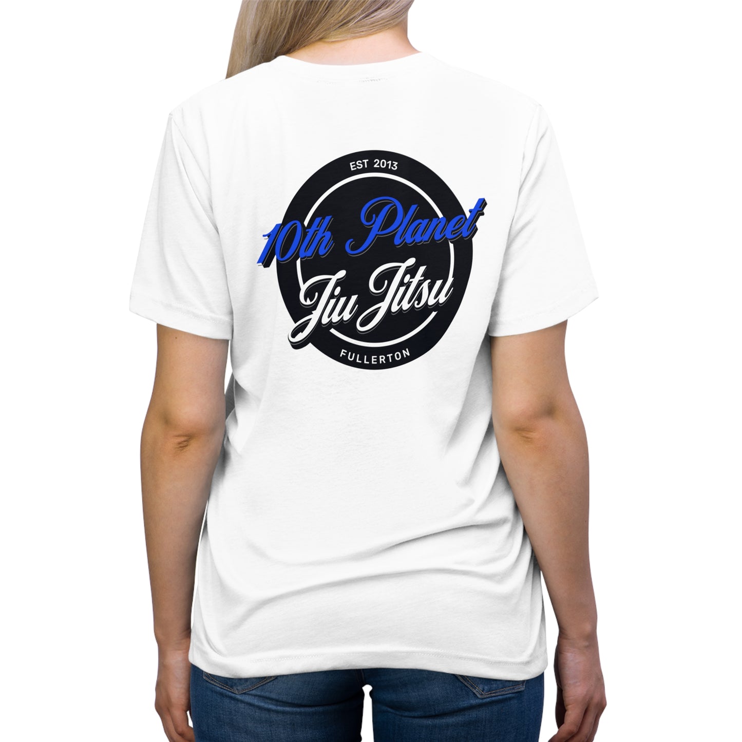 10P FULLERTON BLUE CIRCLE Unisex Triblend Tee