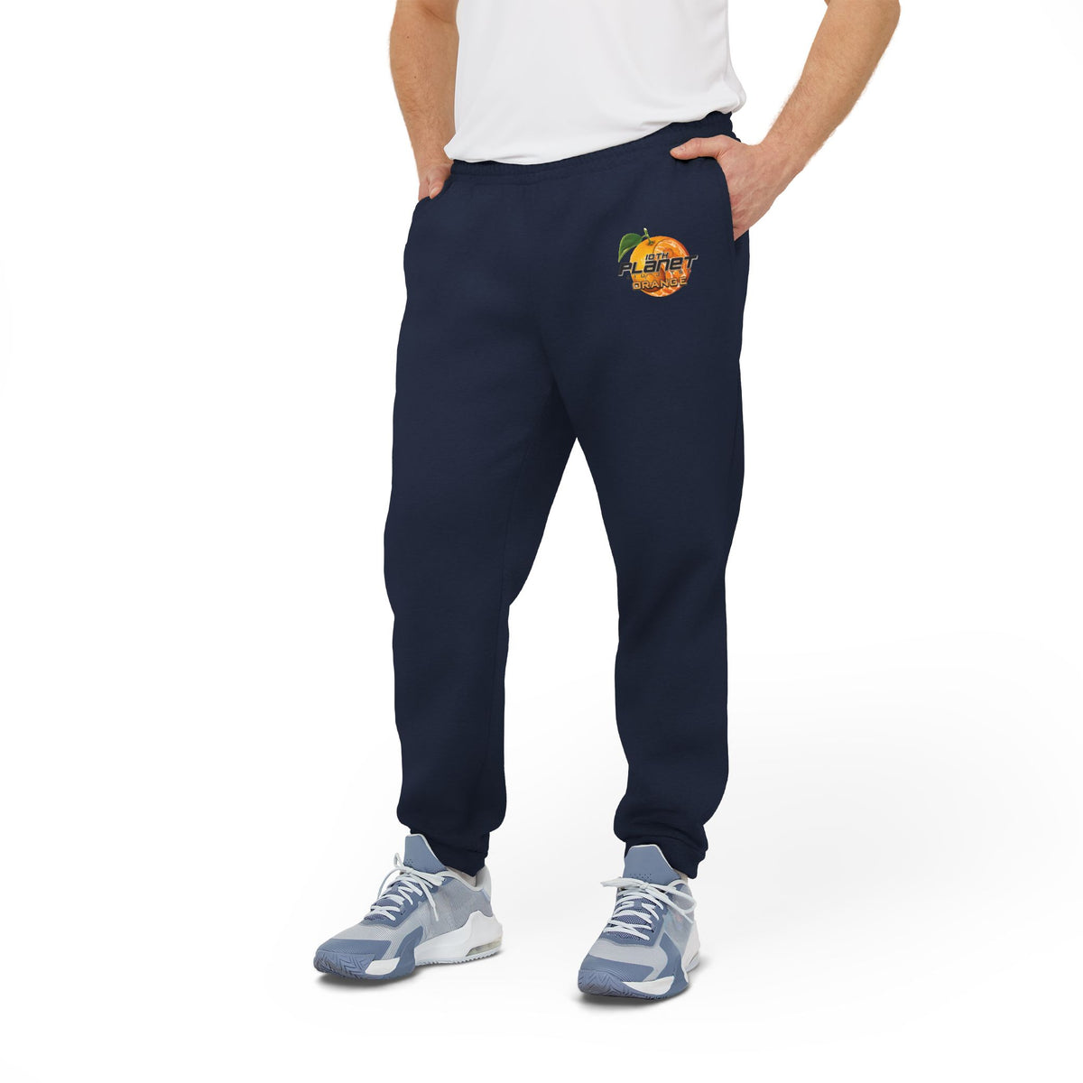 10P Orange adidas Fleece Joggers