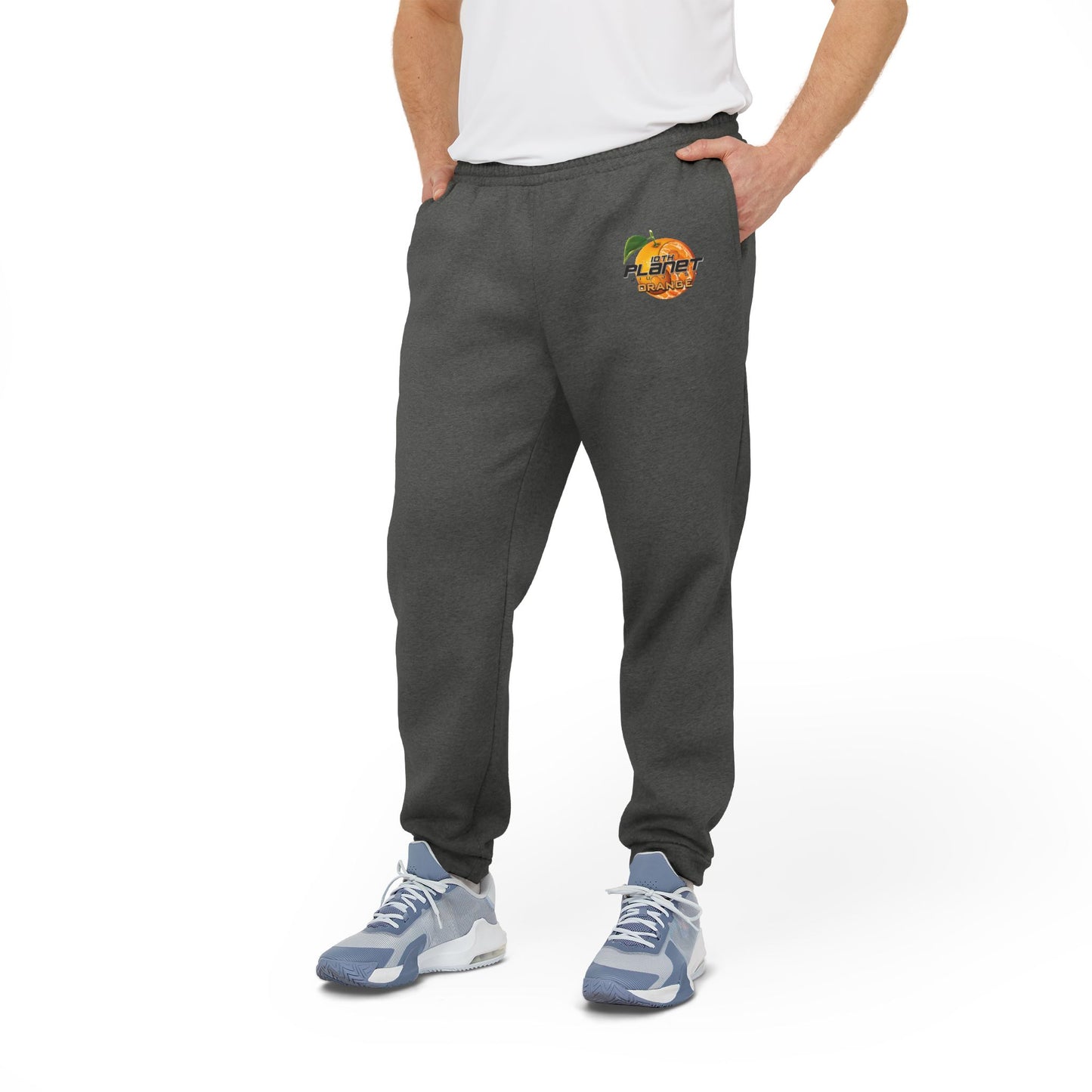 10P Orange adidas Fleece Joggers