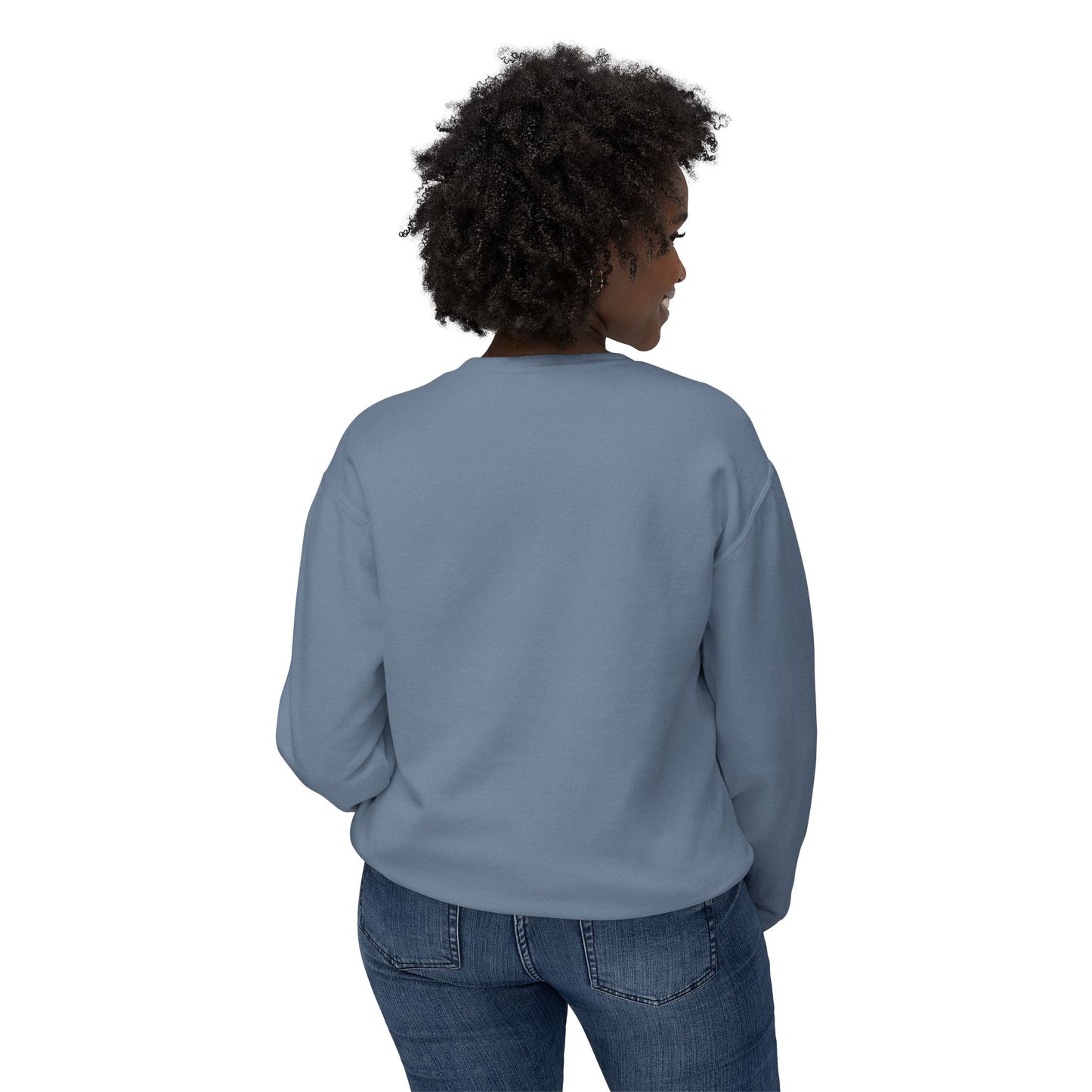 10p Orange College Lightweight Crewneck Sweatshirt
