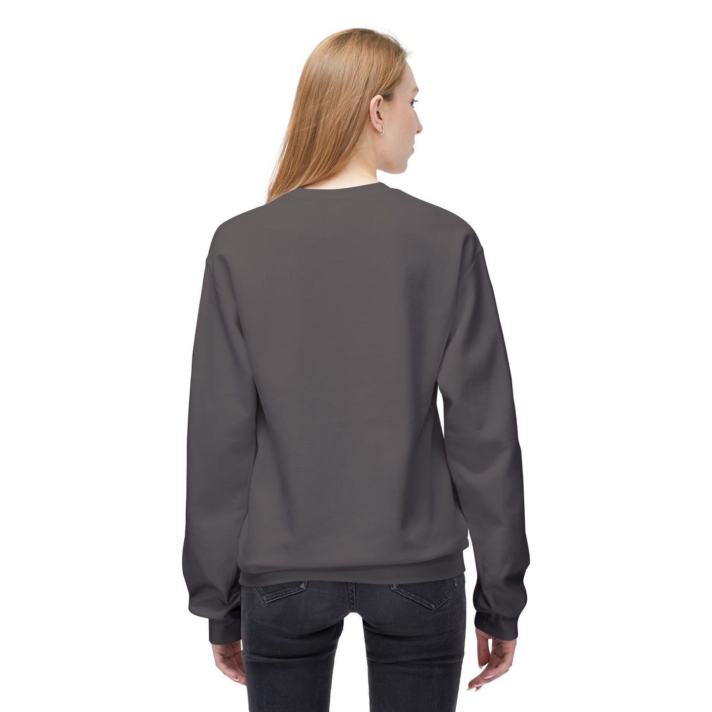 10p Fullerton College Blue font Crewneck Sweatshirt