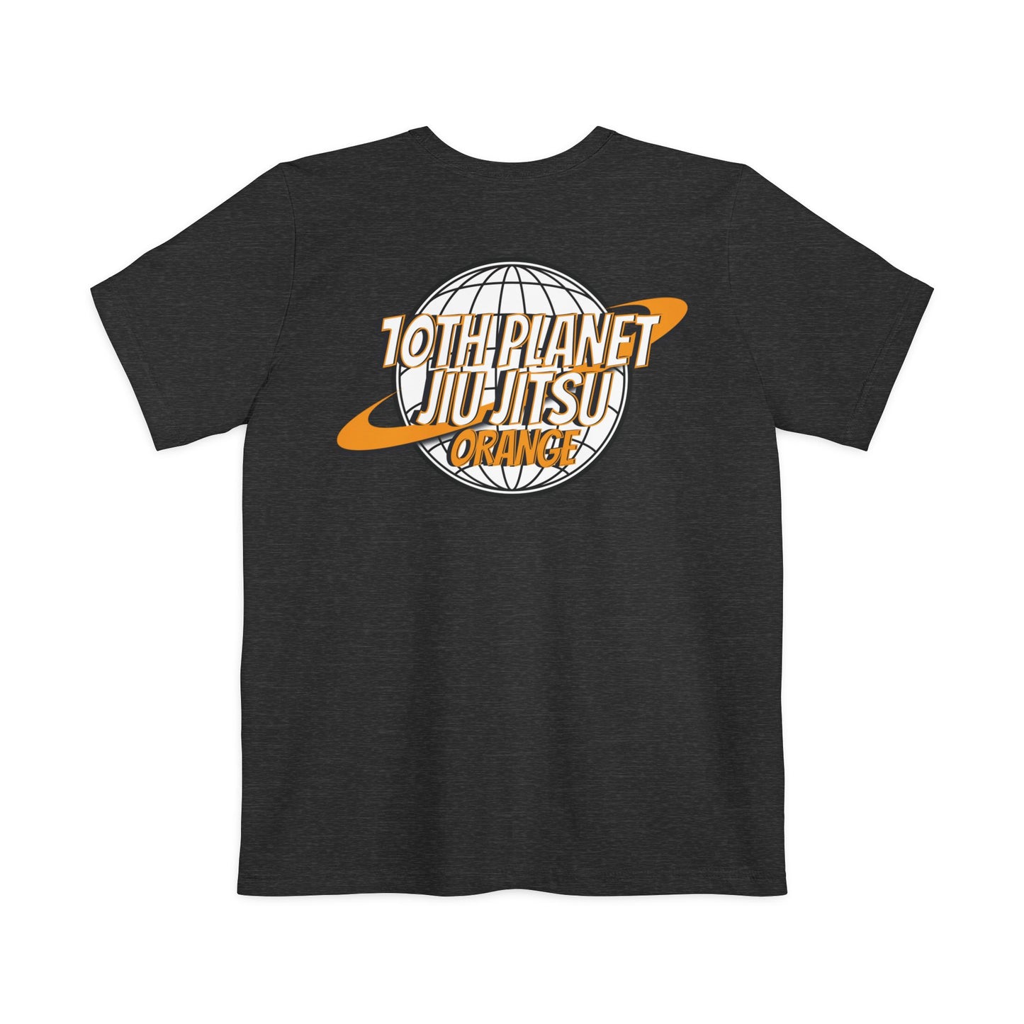 10p Orange toon Unisex Pocket T-shirt