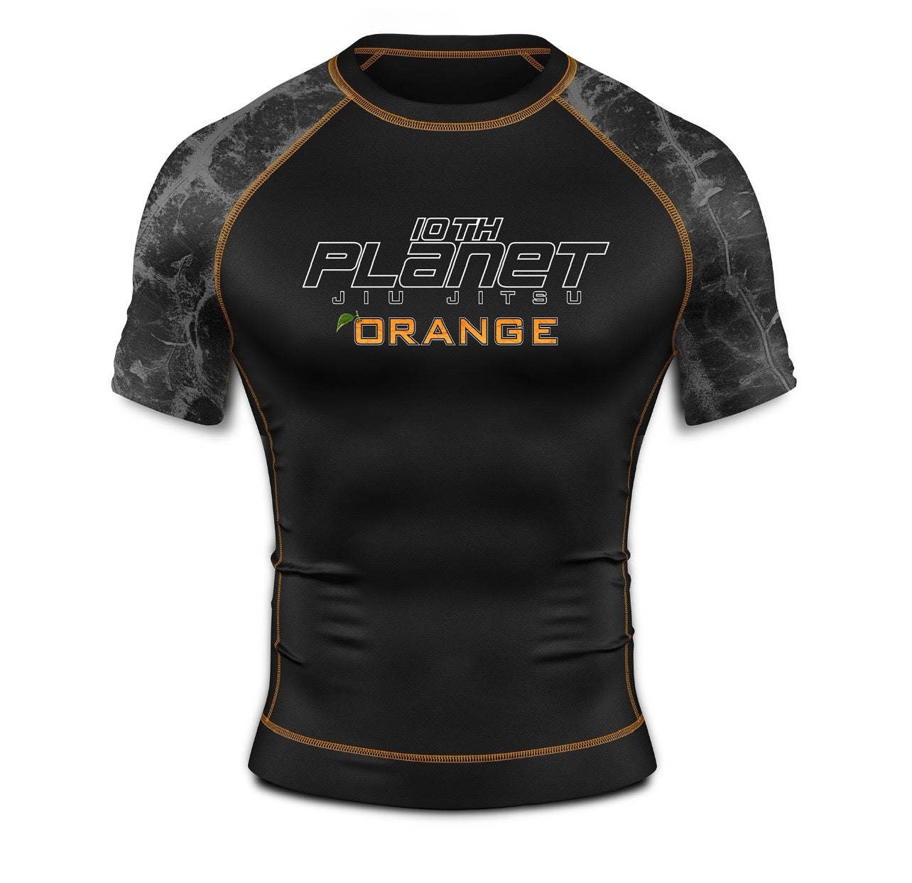 Youth Orange "Yin/Yang" Rashguard