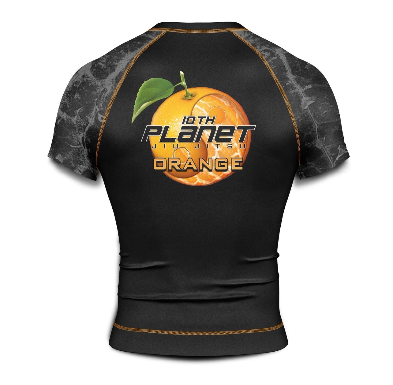 Youth Orange "Yin/Yang" Rashguard