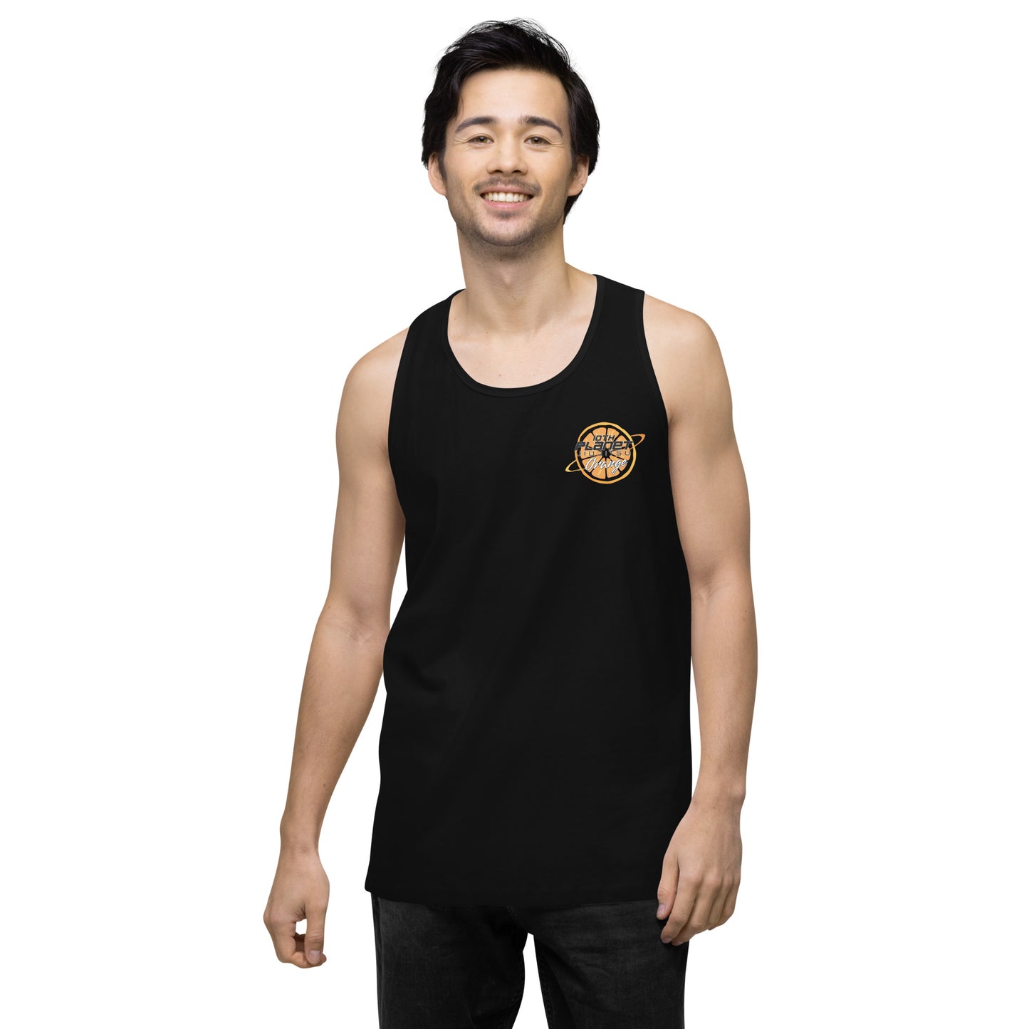 10P Orange Premium Tank Top