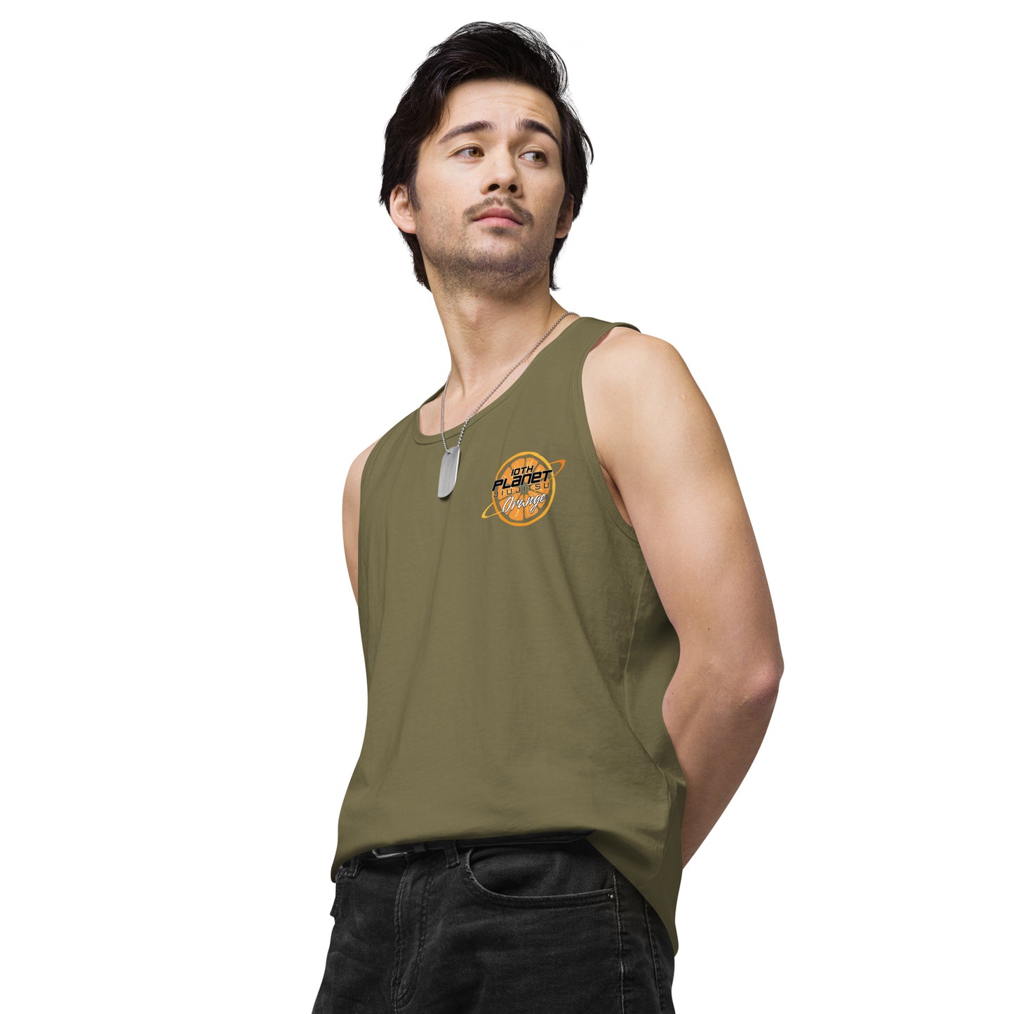 10P Orange Premium Tank Top