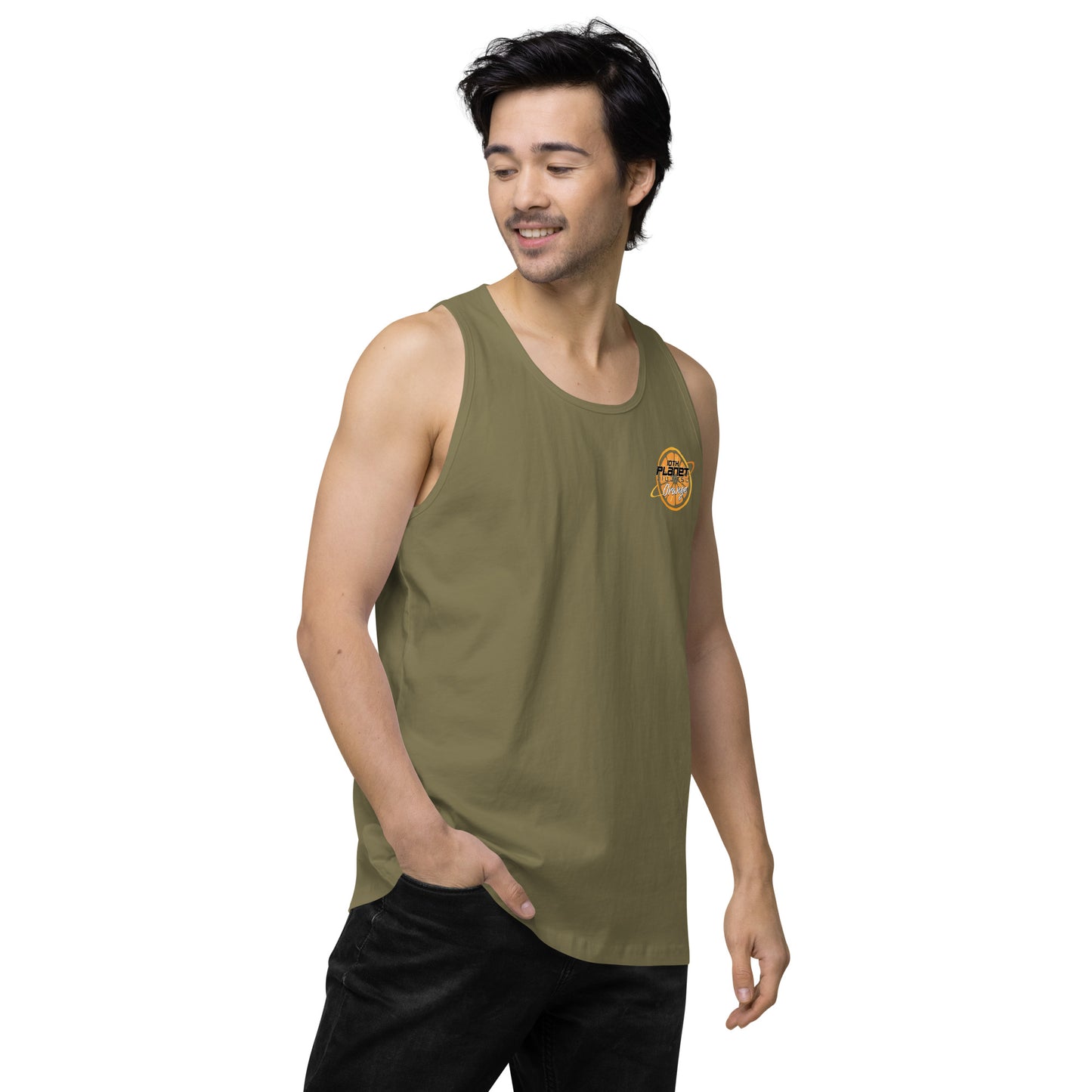 10P Orange Premium Tank Top