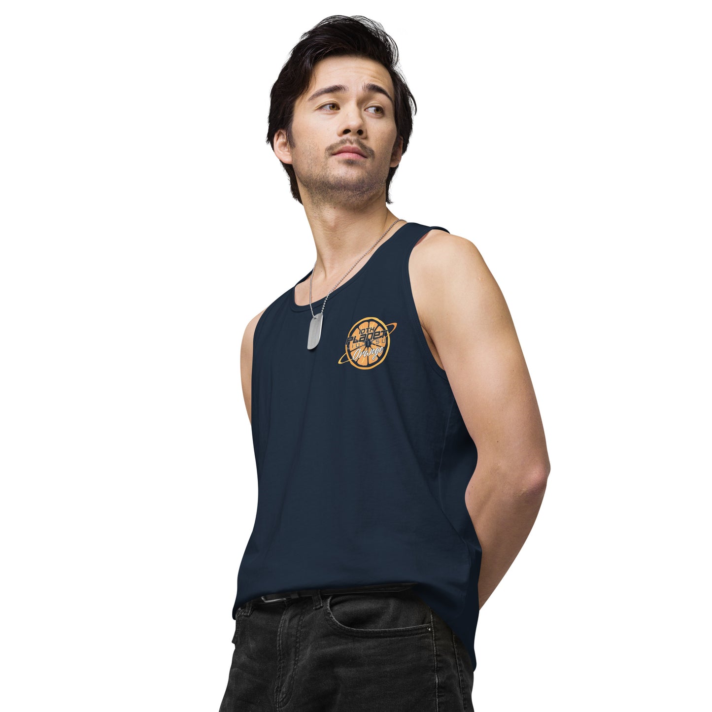 10P Orange Premium Tank Top