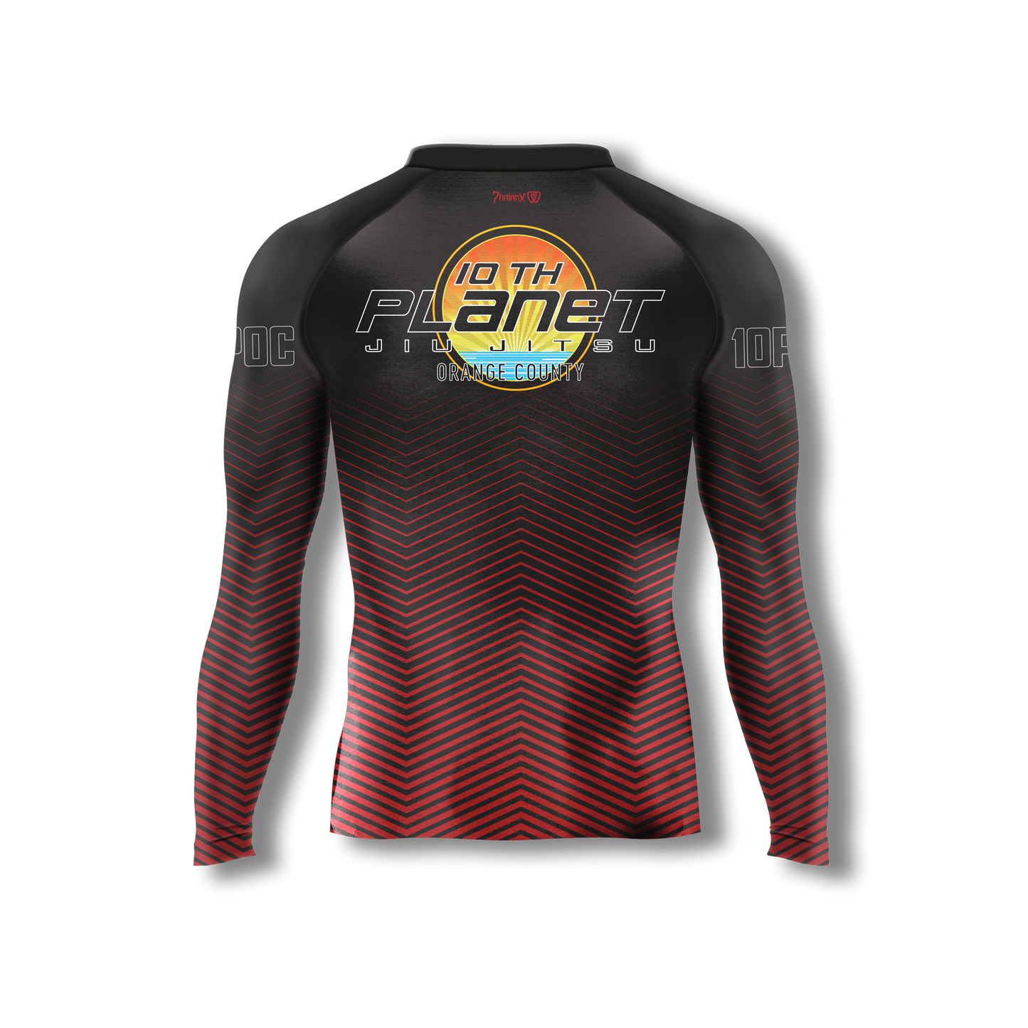 BlackBelt 10th Planet Orange Rashguard (Small Only)
