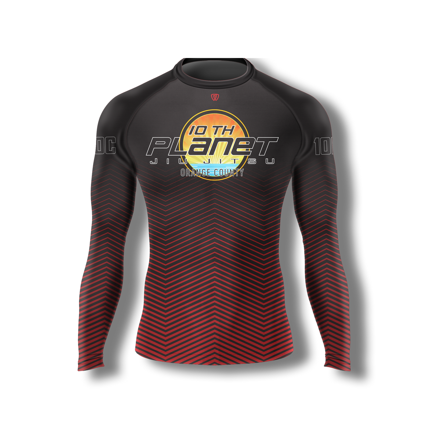 BlackBelt 10th Planet Orange Rashguard (Small Only)