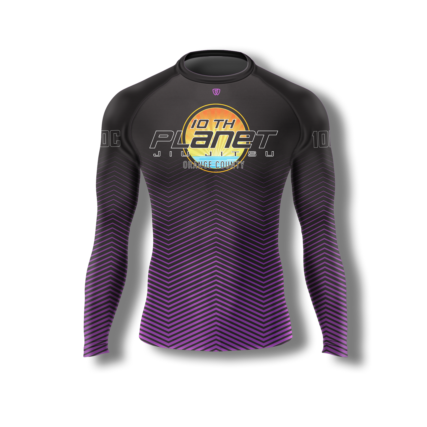 PurpleBelt 10th Planet Orange County Rashguard (Small Only)