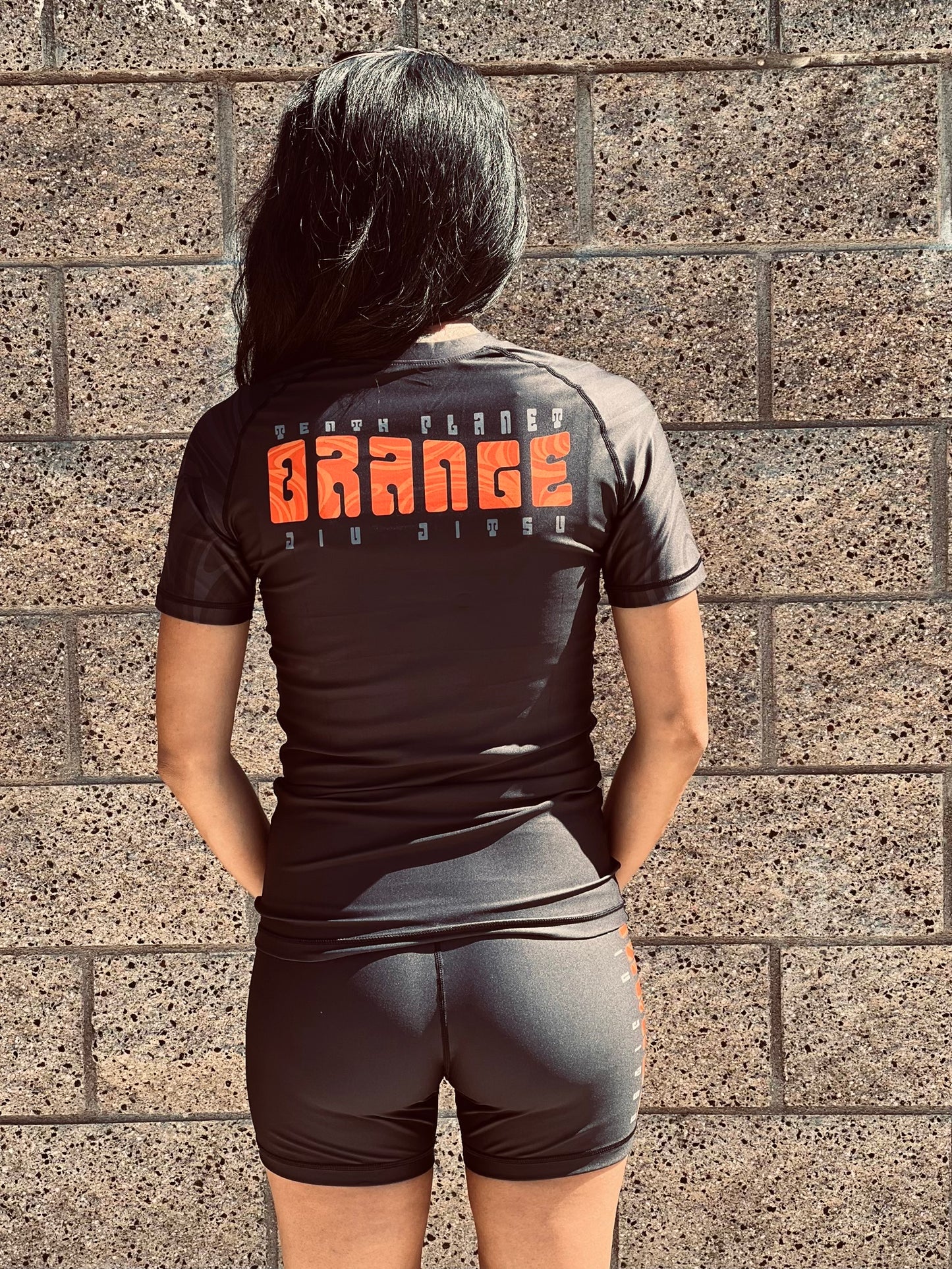 WOMENS 10P ORANGE 70s VIBE
