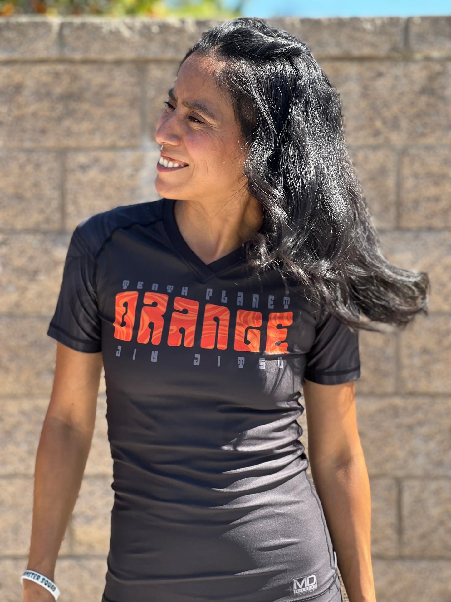 WOMENS 10P ORANGE 70s VIBE