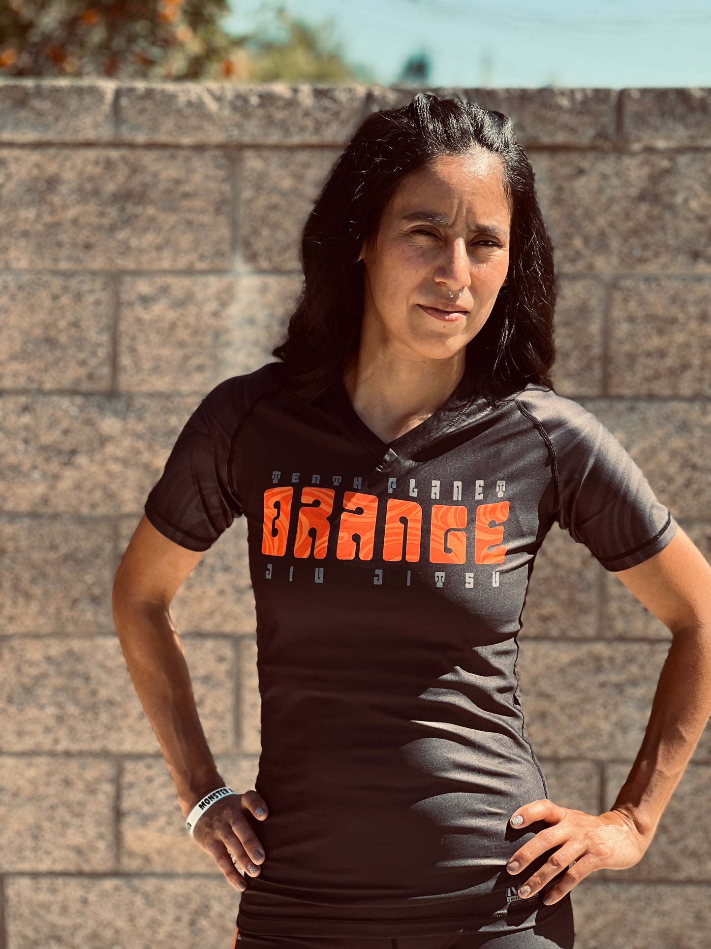 WOMENS 10P ORANGE 70s VIBE