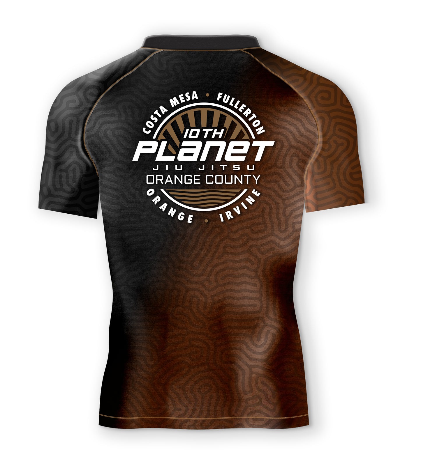 New “2.0” Brown Ranked Rashguard