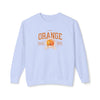 10p Orange College Lightweight Crewneck Sweatshirt