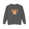 10p Orange College Lightweight Crewneck Sweatshirt
