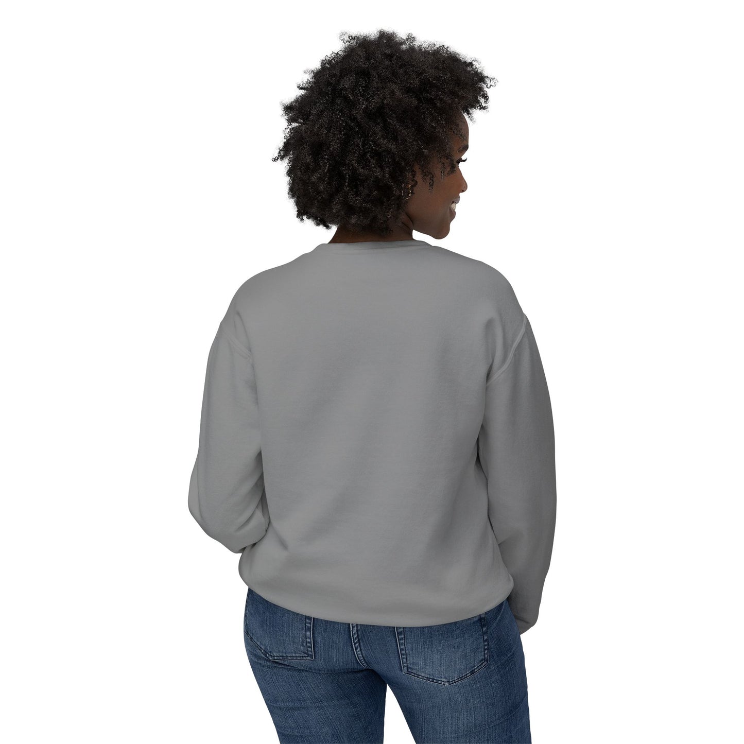 10p Orange College Lightweight Crewneck Sweatshirt