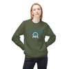 10p Fullerton College Blue font Crewneck Sweatshirt