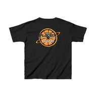 Kids 10P Orange Moon  Cotton Tee