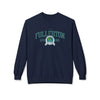 10p Fullerton College Blue font Crewneck Sweatshirt