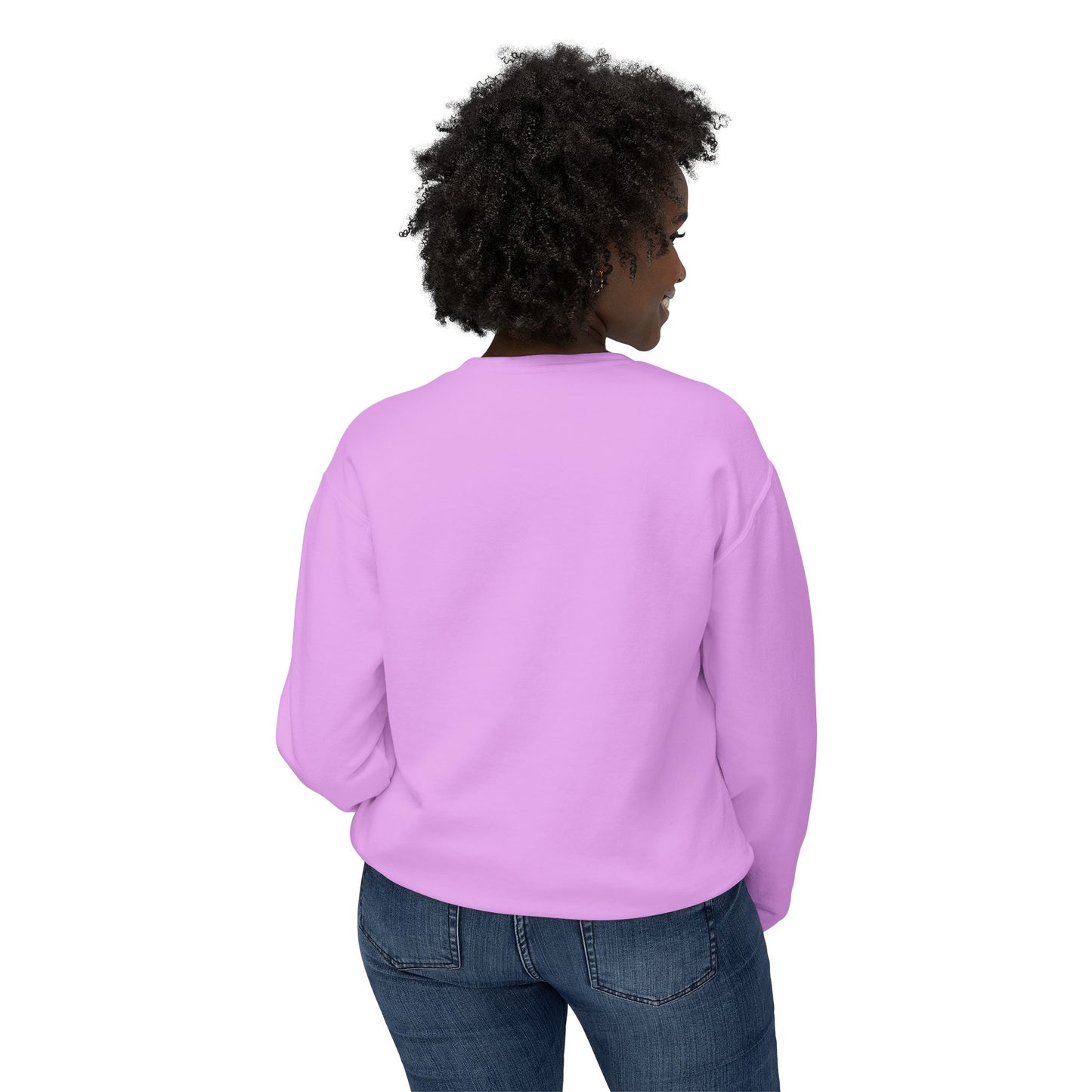 10p Orange College Lightweight Crewneck Sweatshirt