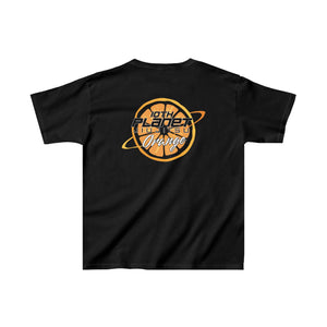 Kids 10P Orange Moon  Cotton Tee