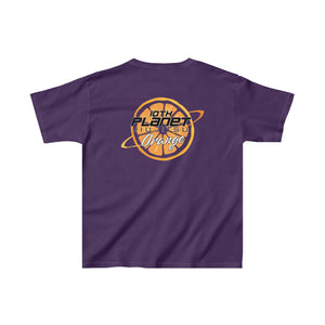 Kids 10P Orange Moon  Cotton Tee