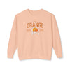 10p Orange College Lightweight Crewneck Sweatshirt