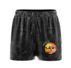 Orange "Yin & Yang" Shorts